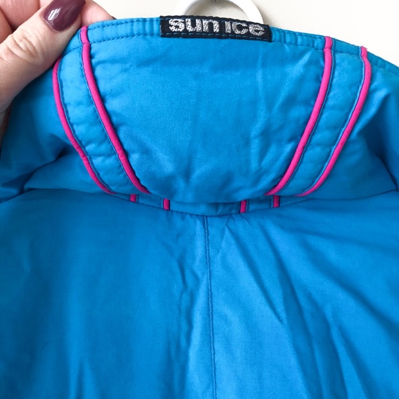 1988 Calgary Olympic Ski Jacket VINTAGE SUNICE - Picture 2 of 7